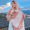 Chal de Verano Protector Solar Estilo Étnico Bufanda Antigua para Mujer Bufanda de Viaje de Yunnan Combinable Protección Solar para la Playa Vintage