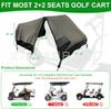Funda para Asiento de Carrito de Golf Funda para Coche de Tour Turístico Cojín para Asiento de Carrito de Golf Cubierta Protectora de Batería de Motor