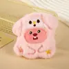 Accesorios de Peluche Lindos de Dibujos Animados, Colgantes, Broches, Llaveros, Dijes para Bolsos, Bufandas, Orejeras, Accesorios de Ropa al por Mayor
