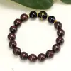 Pulsera DIY Promotora de Salud de Palo de Rosa de Hoja Pequeña Africano, Tamaño 10mm, Joyería de Cuentas de Oración Unisex, Portátil, Fabricante