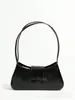 Bolso de Hombro Angora Rojo Leopardo Lazo Ballet Simple Vintage