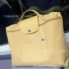Bolsa Plegable para Computadora de Nylon con Dragón Incrustado Puede Caber Papel de Archivo A4 Portátil de 14 pulgadas Bolso de Mano Maletín Dumplings