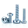 Parafusos Autoatarraxantes Galvanizados com Cabeça Panela Formato Estrela Cauda Plana Gb2670.1 Parafusos com Cabeça Redonda Formato Estrela M3~M4.8 Aço Carbono