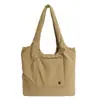 Bolso Tote de Viaje Transfronterizo Sencillo para Mujer 2025 Invierno Nuevo de Moda Gran Capacidad Ligero Casual para Hombro o Axila