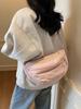 Bolsa tipo Dumpling para Deportes y Ocio y Viajes Cortos 2026 Nuevo Estilo Coreano Moda Tendencia Bolso de Lona Bolso de Hombro Único para Mujer