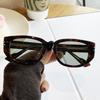 Gafas de sol estilo festivo ojo de gato TR polarizadas con montura de acetato estilo coreano de alta gama versátiles anti-ultravioleta retro para mujer