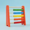 Ábaco de Madera Colorido para Niños, Herramienta de Enseñanza para la Iluminación Matemática, Juguete Educativo para el Aprendizaje Temprano, Ábaco para Operaciones de Suma y Resta