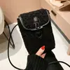 Cross2026 Otoño Invierno Nuevo Bolso de Felpa de Lana de Cordero Moda Versátil Bolso de Mujer Popular Bolso Cruzado Bolso Peludo para Teléfono