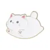 Broches de Animales Lindos y Relajantes: Gato Leyendo, Rana, Gato Plátano, Insignia de Pato Trabajador, Accesorios para Ropa al por Mayor