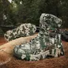Botas de combate transfronteiriças novas de tamanho grande, botas de camuflagem masculinas para exterior, botas de caminhada de cano alto para exterior, botas de treino de trekking masculinas, atacado