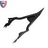 Adecuado para Harley Gliding Road King Modificado Respaldo de Asiento Trasero Desmontable de 22 Pulgadas con Punta Cojín Trasero Silla