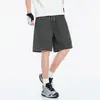Shorts Esportivos Personalizáveis Calças de Cinco Pontos de Comprimento Médio Masculinas Verão Outdoor Sensação de Gelo Corrida Proteção Solar Soltas Calças de Praia