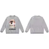 Suministro al por mayor de sudadera con cuello redondo de peso pesado de marca de moda de comercio exterior BAPE cabeza de mono, chaqueta de manga larga de tiburón, 13 sudaderas para hombre