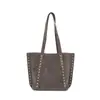 Bolsa Tote de Veludo de Design de Nicho de Luxo para Mulheres Nova Moda Versátil Bolsa de Ombro/Axila Saco Saco Tendência