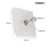Ganchos de Pared Fuertes Adhesivos, Ganchos Transparentes, Ganchos sin Taladro, Ganchos Resistentes sin Rastro para Baño y Cocina