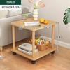 Mesa auxiliar pequeña, mesa de centro pequeña, mini sofá sencillo para el hogar, mueble auxiliar, mesa cuadrada, mesa de esquina, mesita de noche, mesa auxiliar