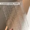 Nuevas pegatinas de arte para uñas huecas estilo francés, tiras adhesivas de encaje transparentes, plantillas pintadas en aerosol, tiras adhesivas, pegatinas de decoración para uñas