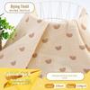 Fornecimento de Crepe Duplo Imprimir Pijamas de Crepe de Impressão Fina Home Wear Tecido Gaze de Bebê Toalha de Banho Dupla Camada