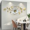 Decorações de Parede Tridimensionais para Sala de Estar de Casa Estilo Europeu Criativas de Ferro Aço Inoxidável Penduradas na Parede Decoração de Varanda Decorações de Parede Transfronteiriças