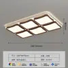 Lámpara de Sala de Estar Estilo Mid-Century Nuevo Madera de Nogal con Veta Lámpara de Pasillo Creativa Retro Protección Ocular Espectro Completo Lámpara de Techo 2025