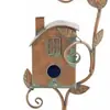 Soporte para Casa de Pájaros Transfronterizo Metal Adornos de Obra de Arte Creativa Estilo Características Europeas y Americanas Artesanías de Hierro para el Hogar