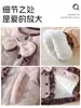 Outono e Inverno Novo Zhizhi Xueyu Categoria Bebê a Roupa Infantil Jaqueta Meninas Laço Simples Renda Forrada com Fleece Jaqueta de Algodão