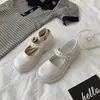 Zapatos Pequeños de Cuero Británicos para Mujer Primavera y Verano 2025 con Faldas, Zapatos Mary Jane Versátiles Retro de Tacón Medio, Mocasines de Cuero Suave con Perlas