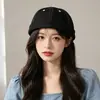 Chapéu Casual Versátil Estilo Melon Skin de Proprietário Estilo Coreano Hip Hop Jeans Chapéu Abóbora Unissex Rua Retro Personalidade Chapéu Dandy
