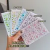 Maquiagem para olhos de celebridade da internet adesivos faciais de borboleta em tule maquiagem de palco para apresentações infantis adesivos faciais tridimensionais de fada diamantes show