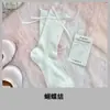 Meias com Laço de Fita Estilo Ballet para Mulheres Verão Malha Fina Respirável Meias de Pelúcia Cor Creme com Sapatos Mary Jane