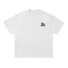 Exquisita Camiseta Bordada de Capibara de Manga Corta para Hombres y Mujeres Parejas Verano Nueva Marca de Moda Algodón Puro Cuello Redondo Casual Camiseta Q