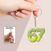 Llavero Acrílico Plano 2D Creativo con Diseño Transfronterizo para Fútbol, Béisbol, Baloncesto, Rugby, Voleibol, Estilo Simple 67 Llaveros
