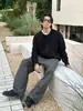 Suéter cárdigan pesado retro americano Glanlu, prenda exterior para hombre, nueva colección otoño/invierno, tejido de punto moderno