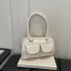 Elegante retrô 2026 verão nova moda simples grande capacidade versátil casual bolsa de ombro bolsa Boston