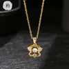 Novo Estilo Nacional Chinês Novo Estilo Doze Animais do Zodíaco Colar Animado para Mulheres Pingente de Animal Pequeno Fofo Joia de Corrente Exquisita para Clavícula