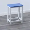 Bancos de Taller, Bancos de Operación de Fábrica, Bancos de Trabajo, Taburetes Cuadrados Pequeños de Acero y Madera, Bancos de Hierro para Comida Rápida, Bancos Metálicos de Entrenamiento