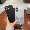 Funda Magnética Mate para iPhone 18 Pro I17 Max con Malla a Prueba de Polvo y Pintura Metálica, Compatible con Funda Patrón Cd iPhone 16E