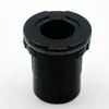 Codo de PVC Negro Tubería de Suministro de Agua Caja de Giro en T Filtro Inferior para Acuario Accesorios de Drenaje Conector de Entrada/Salida de Agua Antiderrames