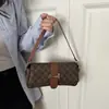 Bolso Cruzado de Hombro Único con Estampado Texturizado Patchwork Verano 2026 Moda Nueva Tendencia Simple Elegante Casual