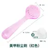 Pincel para Uñas Pincel para Polvo Cabeza Redonda con Tapa Pincel Grande para Uñas Pincel de Cuerno Pincel Limpiador de Polvo Cerdas Suaves Pincel de Tubo