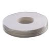 500 Peças de Papel Absorvente de Óleo de Papel para Pote Torre com Furos no Meio Anel de Papel para Churrasco Papel para Churrasco Assar Papel de Assar Forma de Assar