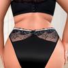 Calcinha Fio Dental Transparente de Cintura Média Sexy, Confortável, Respirável e Amiga da Pele para Mulheres - Venda Quente de Verão na Amazon Europeia e Americana