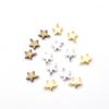 Accesorios de joyería de aleación de AliExpress: colgante de estrella de cinco puntas, 3 colores disponibles, joyería vintage al por mayor.