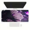 Mouse Pad de Jogo de E-Sports Bidimensional de Personagem de Anime Grande de Alta Qualidade Espessado e Resistente a Manchas Teclado de Computador Pad de Mesa