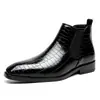 Botas retrô de cabeça de leão com biqueira larga e formato quadrado, com corrente lateral, botas Martin estilosas de tamanho grande, de cano médio, quentes, antiderrapantes, sola de borracha, sapatos simples de algodão