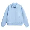 Chaqueta básica versátil simple con solapa Rumeng de marca de moda para exteriores para hombres y mujeres, otoño, corte holgado, ropa de trabajo casual para parejas, ropa de abrigo