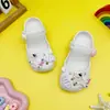 Zuecos de ballet eva para niños cara sonriente gatito pez pantuflas verano uso exterior antideslizantes sandalias cerradas para niños transfronterizo