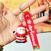 Nuevo Llavero Femenino Lindo Muñeco de Nieve Anciano Muñeca Colgante para Mochila Escolar Masculina Pareja Fábrica Colgante de Árbol de Navidad Dibujos Animados