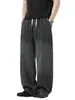 Ropa para Hombre Casa de Arce / Jeans Curvos Nostálgicos Retro para Hombre 2026 Verano Nuevos Holgados Estilo High Street Americano Pantalones de Pierna Ancha