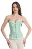 Faja Cruzada para Cintura Meilanzhuju Jacquard Body de Corte Chaleco Ropa Interior Control de Abdomen Banda de Hueso de Pez Corsé